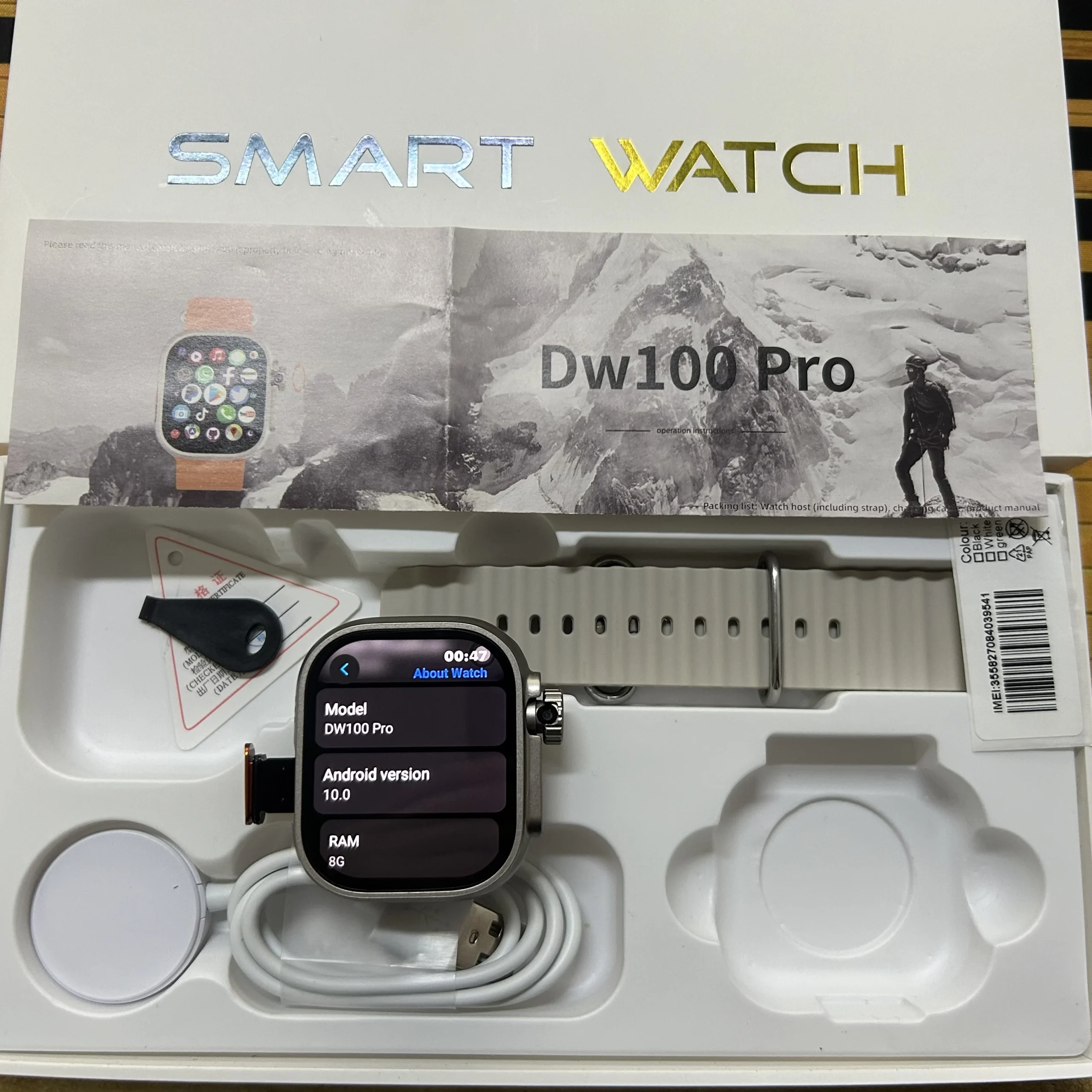 ساعة ذكية DW100 Pro Android Smartwatch