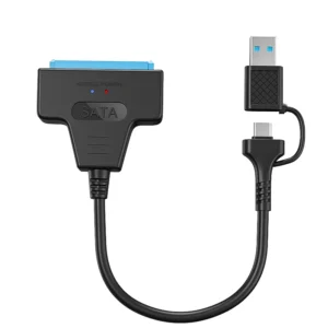 محول 2 في 1 كابلات كمبيوتر USB توصيل الأجهزة الطرفية