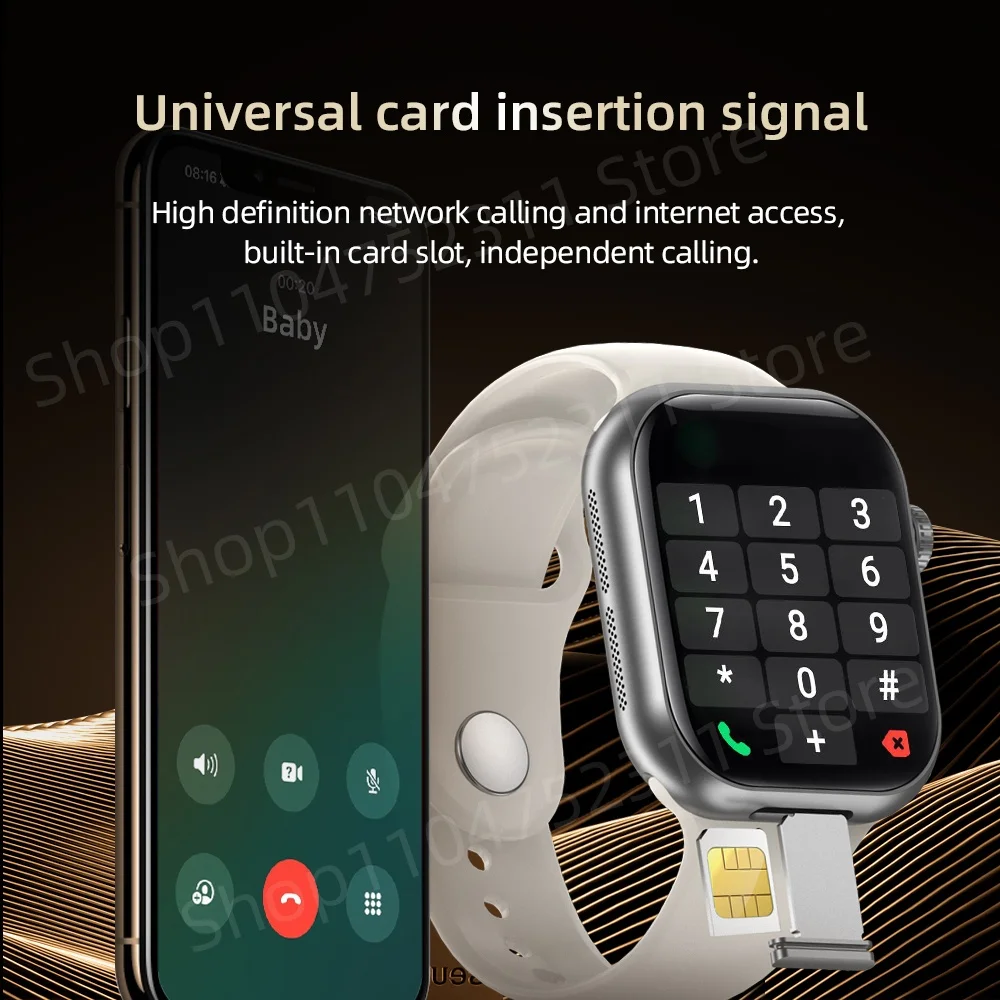ساعة ذكية VP29 أصلية سلسلة VP 2.29 بوصة أندرويد 5G ساعة ذكية مع كاميرا دوارة نظام تحديد المواقع واتساب Tiktok App Store Wifi Connect - الصورة 6