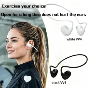 VV4-against-the-ear earphone Bluetooth 5.3 Sports Wireless Headphones Ear Hook Headset for Running Driving